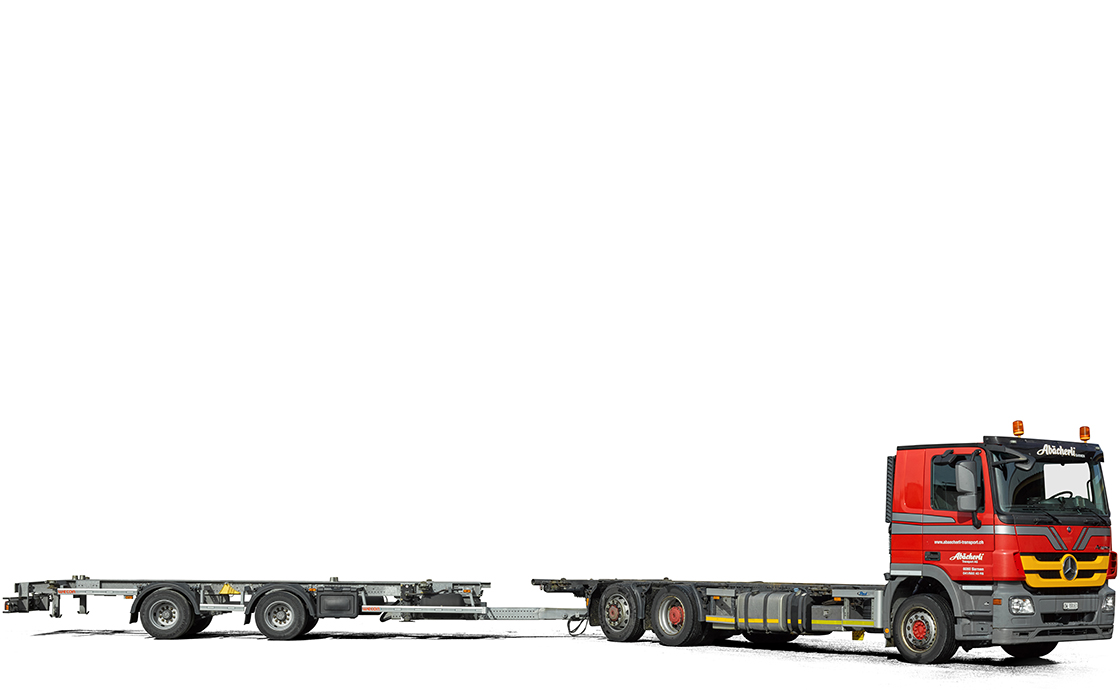 3-Achs-Pritschenwagen